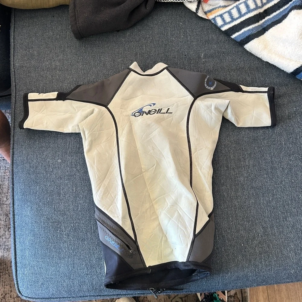 O'Neill Youth Gooru Style long sleeve wetsuit shirt in black Size XS